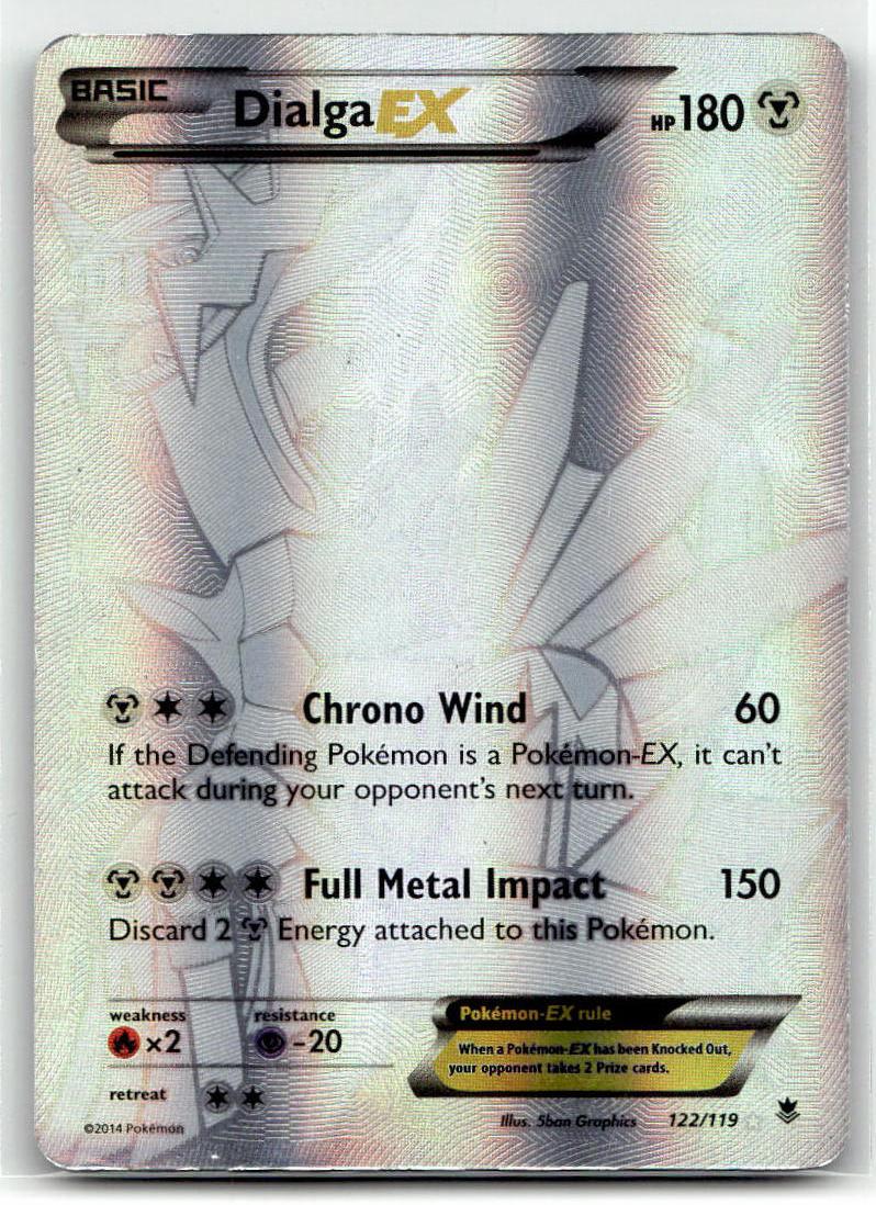 Dialga-EX - Phantom Forces (Secret Rare) [PHF-122] English / Good / Normal