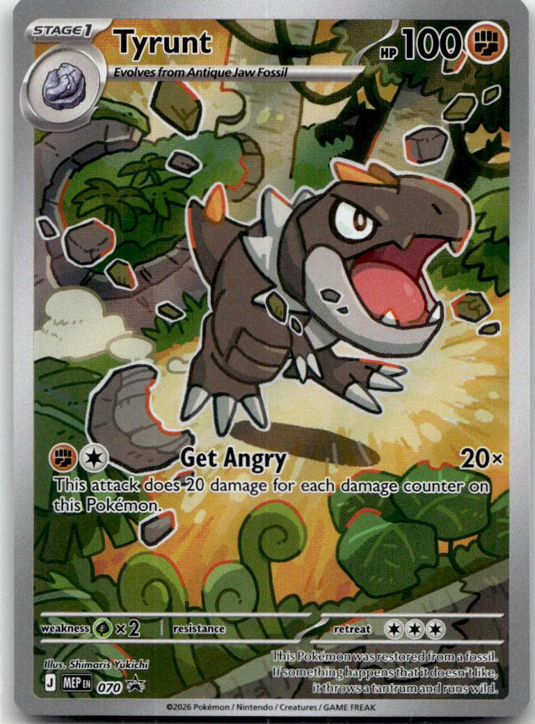 Tyrunt - ME Black Star Promos (Promo) [MEP-70] English / Near Mint / Normal
