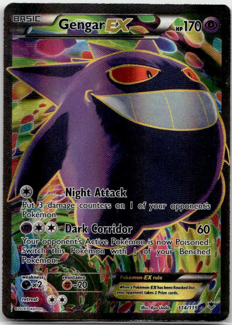 Gengar-EX - Phantom Forces (Ultra Rare) [PHF-114] English / Good / Normal