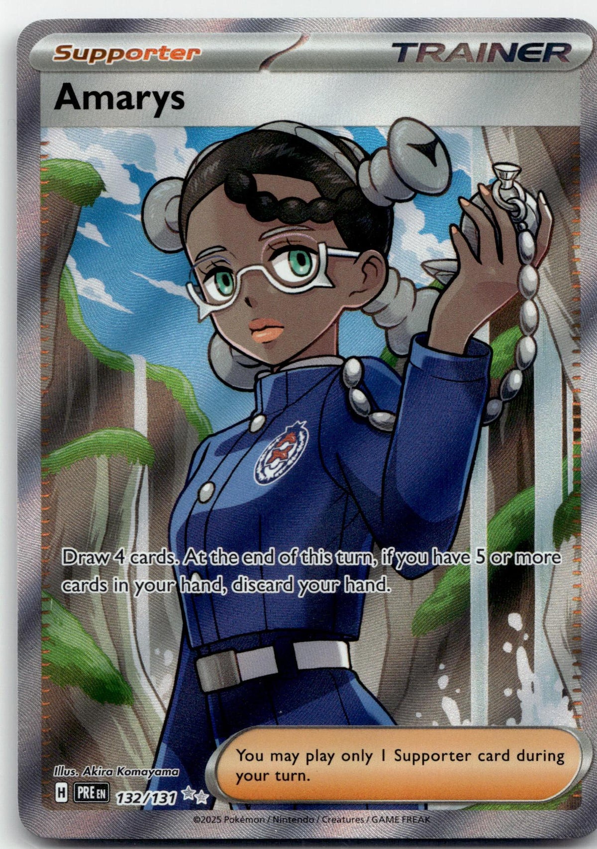 Amarys - Prismatic Evolutions (Ultra Rare) #132/131 English / Near Mint / Normal