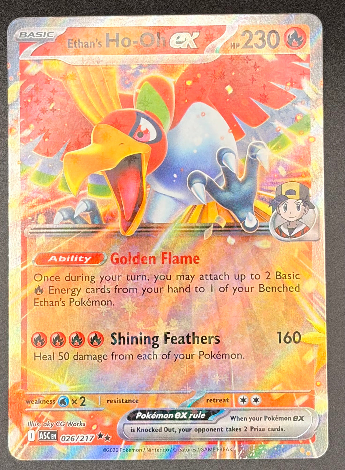 Ethan’s Ho-Oh Ex #026/217
