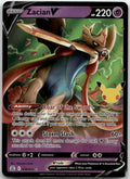 Zacian V - Celebrations (Rare Holo V) [CEL-16] English / Near Mint / Normal