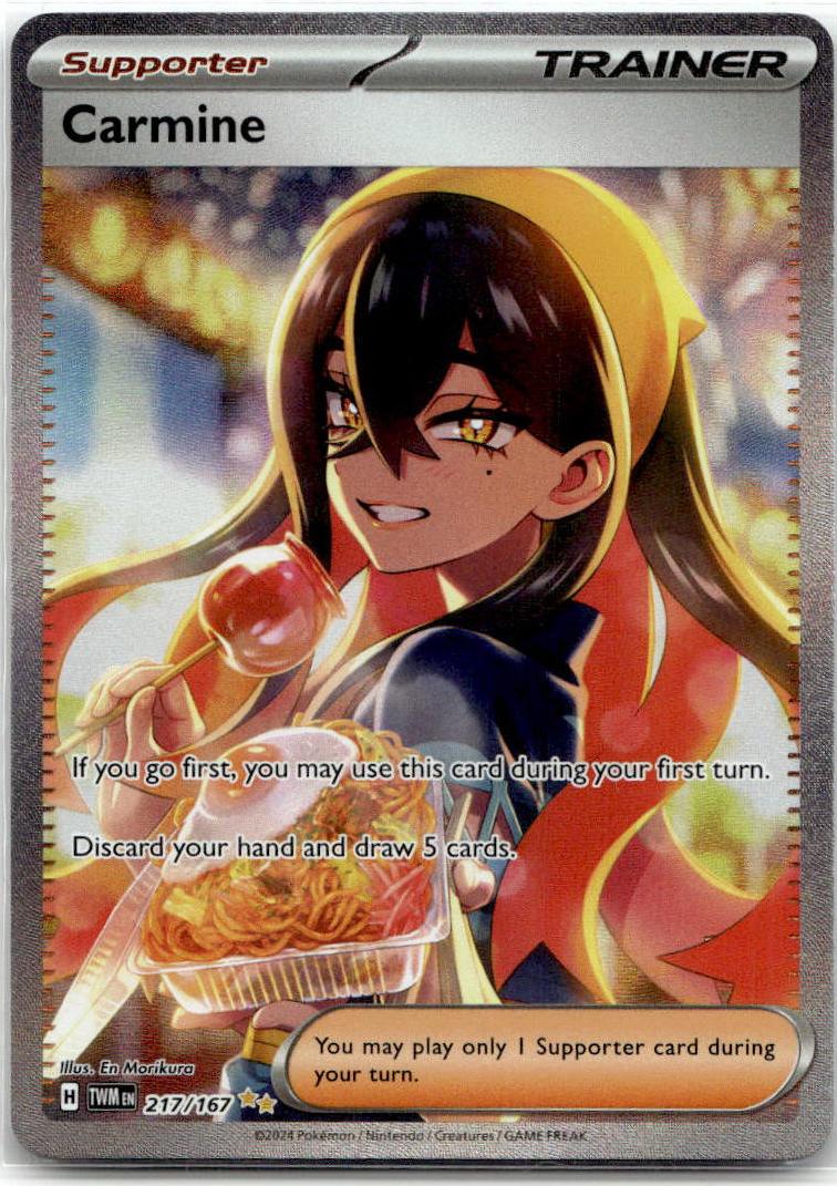 Carmine - Twilight Masquerade (Special Illustration Rare) [TWM-217] English / Near Mint / Normal