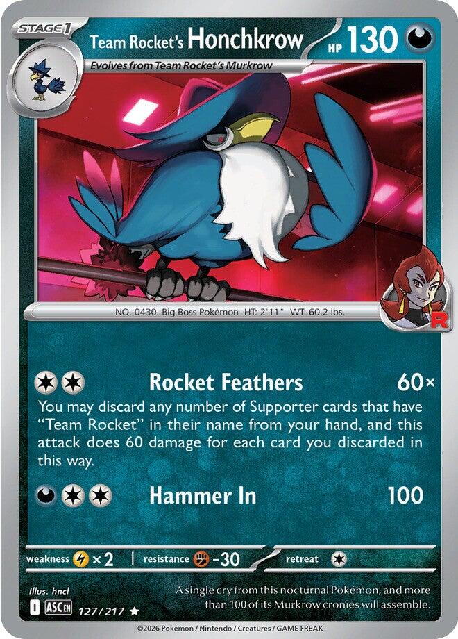 Team Rocket's Honchkrow [ASC - 127/217]