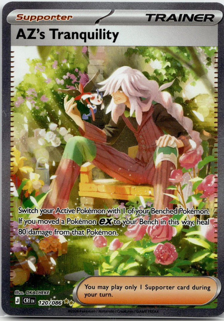 AZ's Tranquility - Chaos Rising (Special Illustration Rare) #120/86 English / Near Mint / Normal