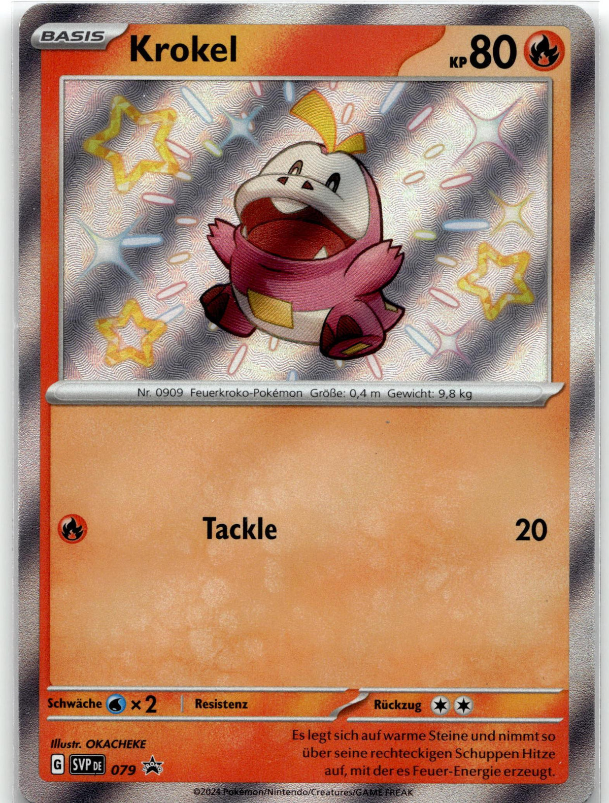 Krokel - Scarlet & Violet Black Star Promos (Promo) #79/215 German / Near Mint / Normal