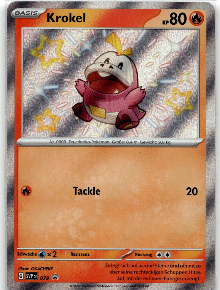 Krokel - Scarlet & Violet Black Star Promos (Promo) #79/215 German / Near Mint / Normal
