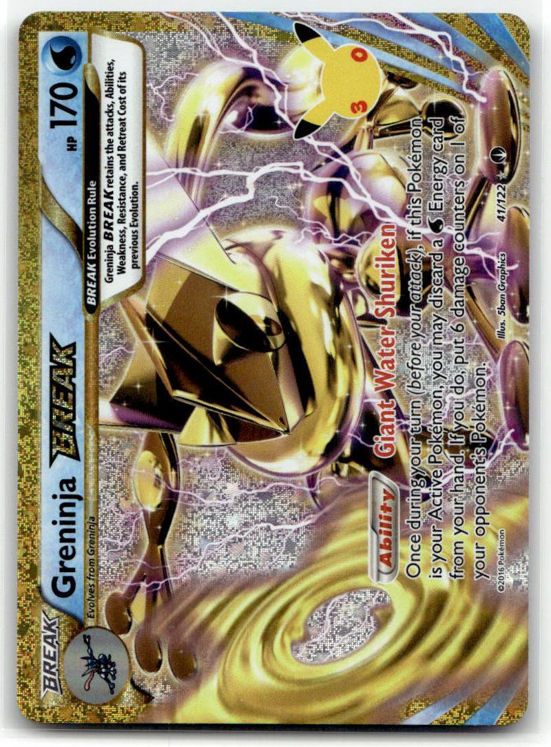 Greninja BREAK - 30th Celebration: Classic Collection (Rare BREAK) [30C-41] English / Near Mint / Normal