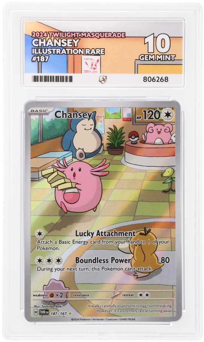 Chansey #187 Ace 10