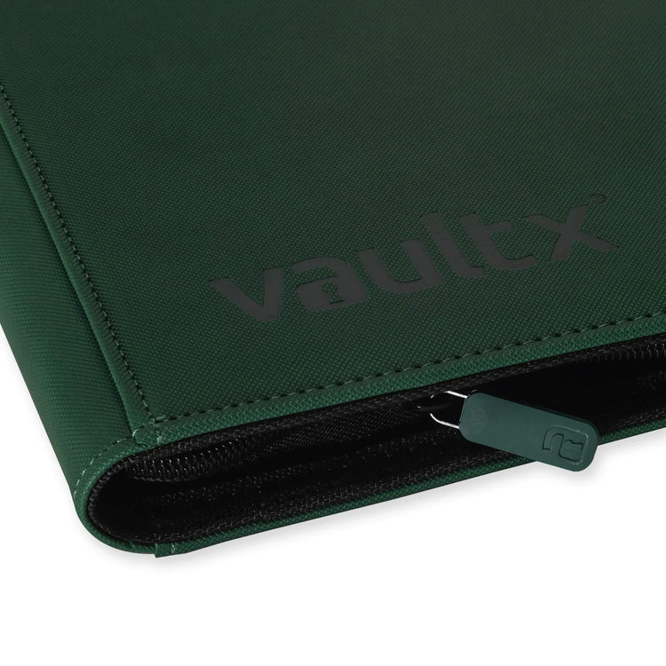Vault X Exo-Tec 9-Pocket Sideloading Binder (Green)