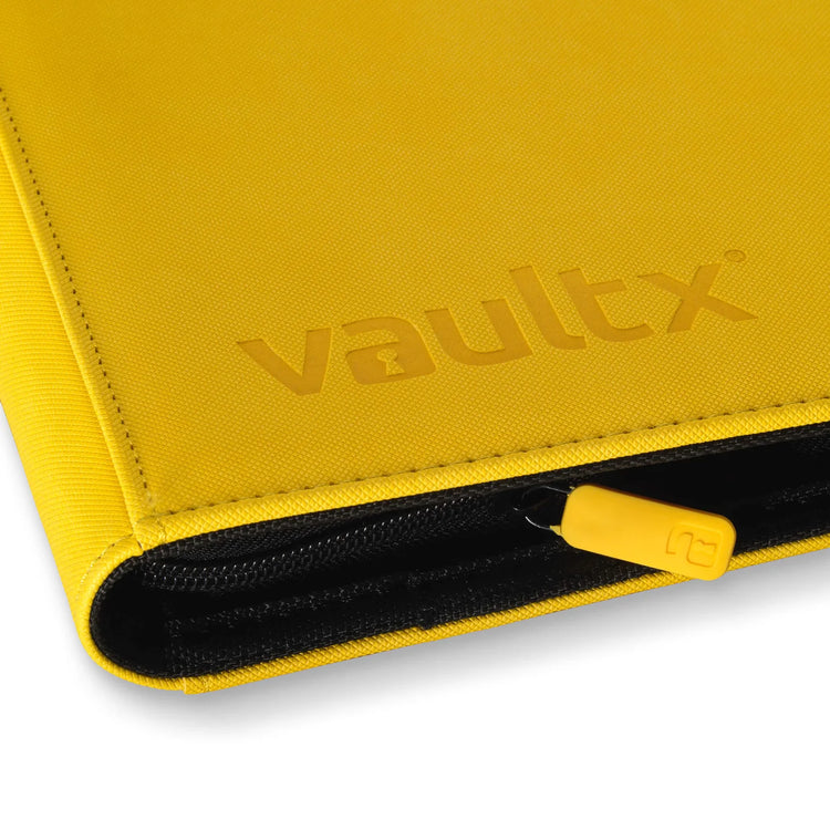 Vault X Exo-Tec 9-Pocket Sideloading Binder (Yellow)