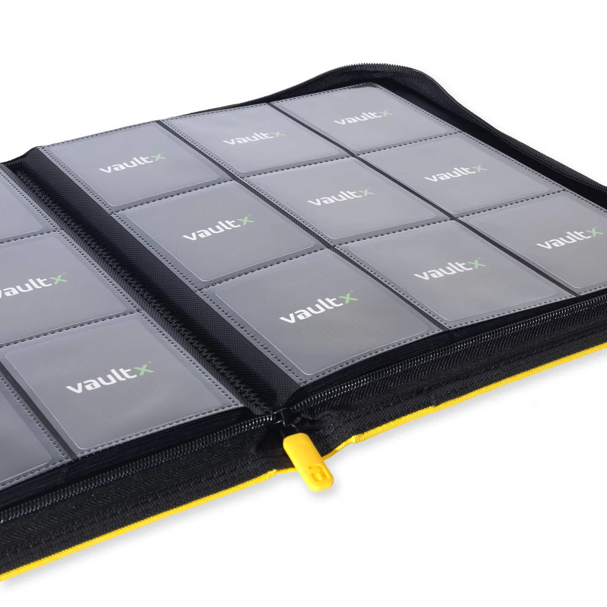 Vault X Exo-Tec 9-Pocket Sideloading Binder (Yellow)