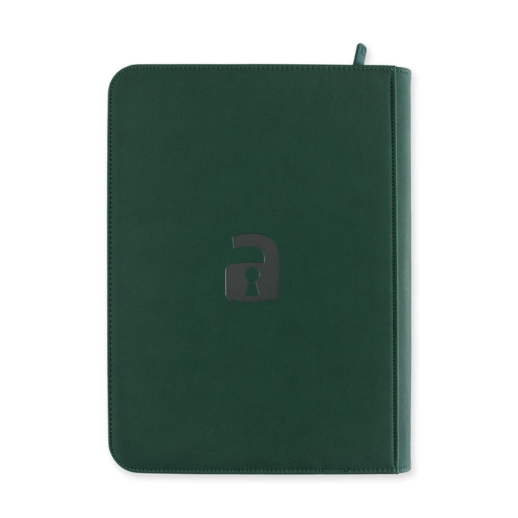 Vault X Exo-Tec 9-Pocket Sideloading Binder (Green)