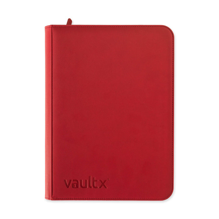 Vault X Exo-Tec 9-Pocket Sideloading Binder (Red)