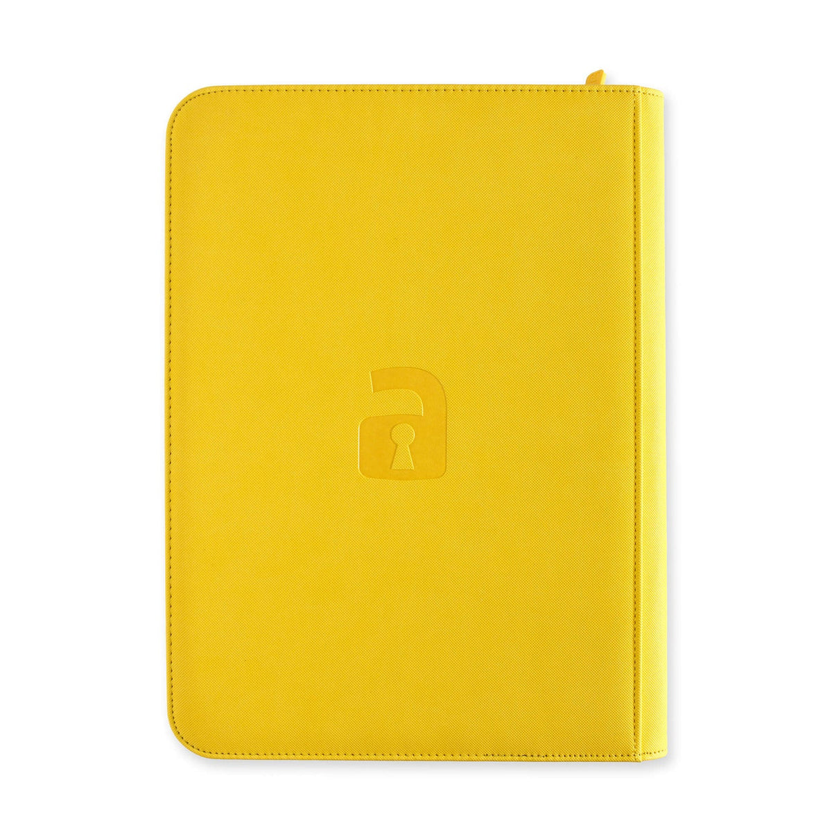 Vault X Exo-Tec 9-Pocket Sideloading Binder (Yellow)
