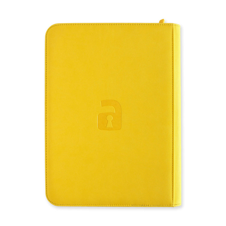 Vault X Exo-Tec 9-Pocket Sideloading Binder (Yellow)
