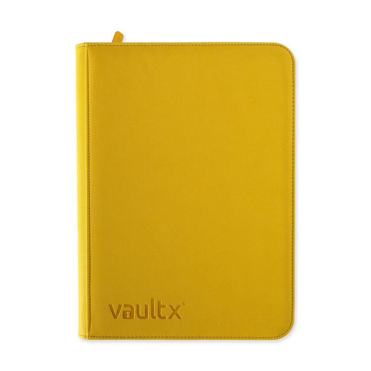 Vault X Exo-Tec 9-Pocket Sideloading Binder (Yellow)