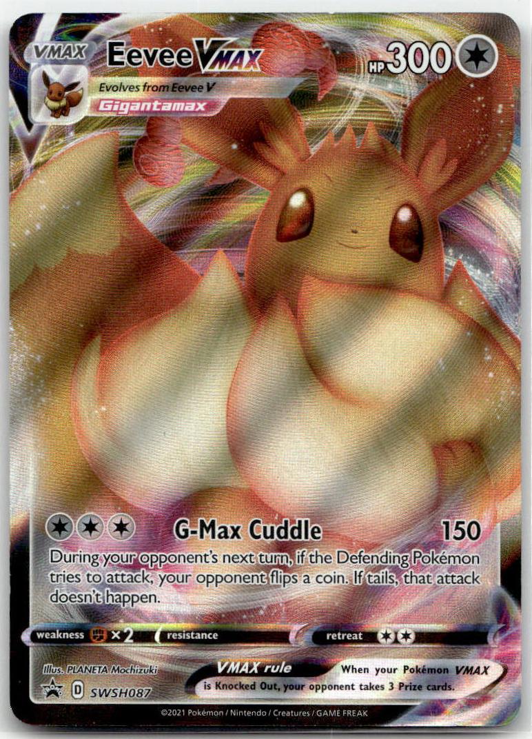 Eevee VMAX - SWSH Black Star Promos (Promo) [PR-SW-SWSH087] English / Light Played / Normal