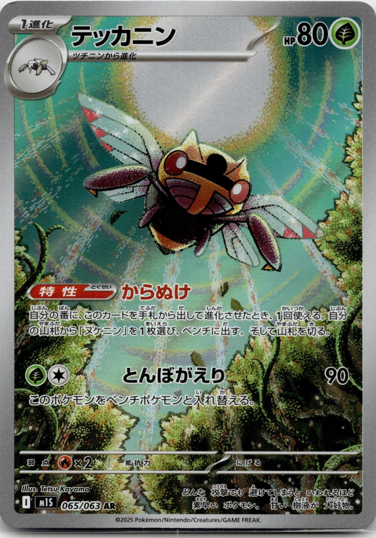 Ninjask - Mega Symphonia (Illustration Rare) #065 Japanese / Near Mint / Normal