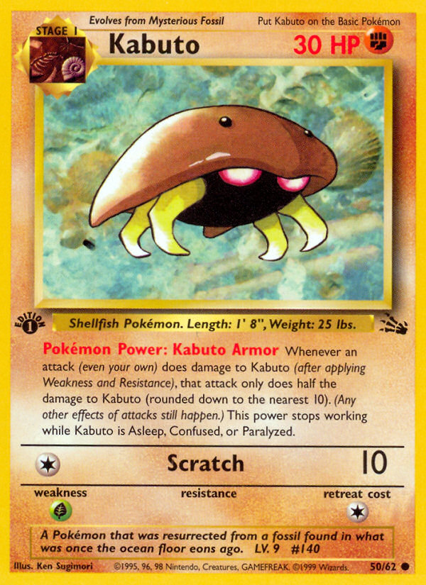 Kabuto - Fossil (Common) #50/62