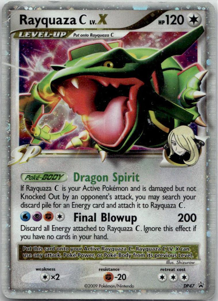 Rayquaza C LV.X - DP Black Star Promos (Promo) [PR-DPP-DP47] English / Good / Normal