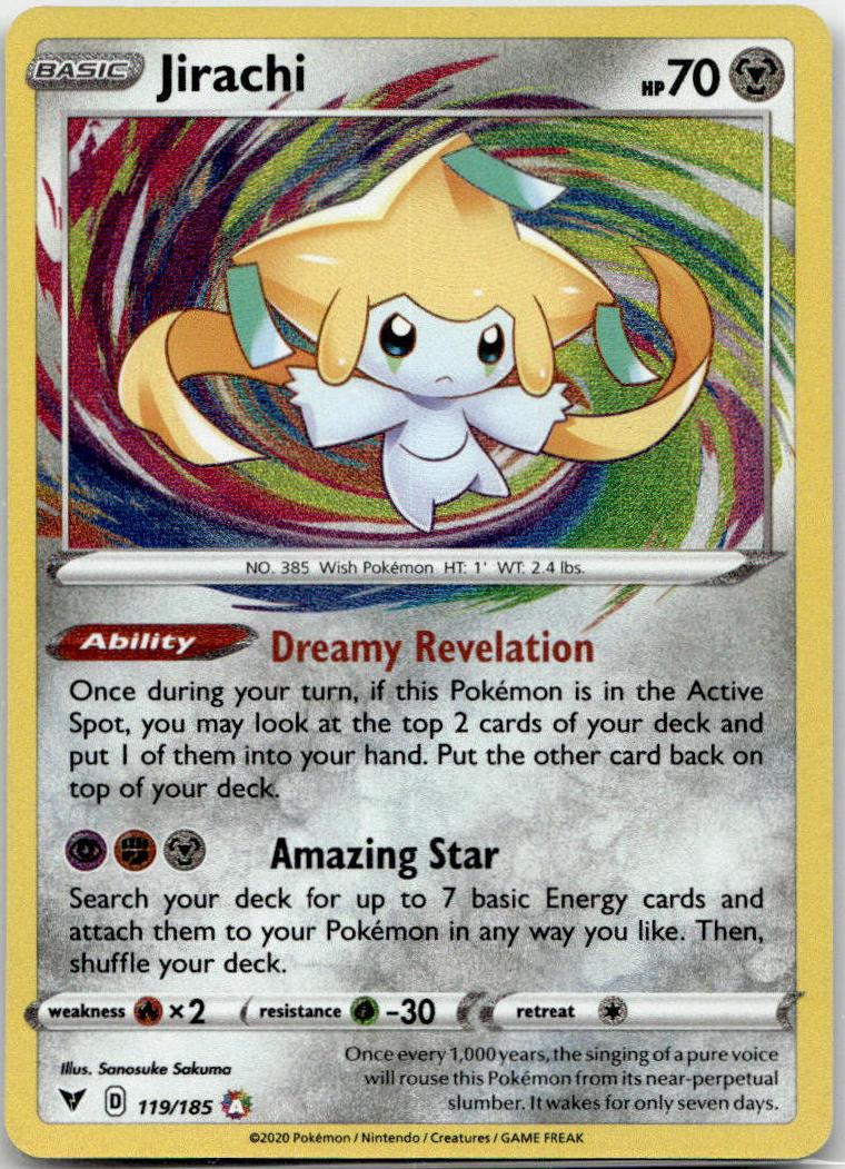 Jirachi - Vivid Voltage (Amazing Rare) [VIV-119] English / Near Mint / Normal