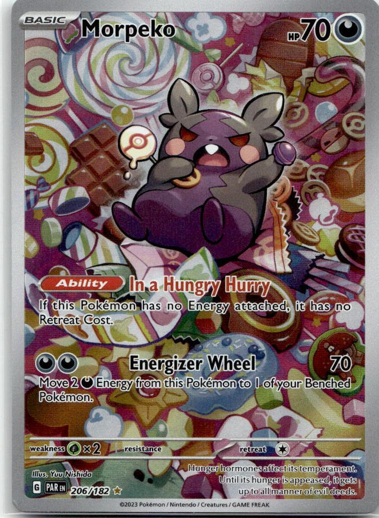 Morpeko - Paradox Rift (Illustration Rare) [PAR-206] English / Near Mint / Normal