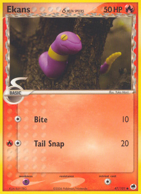 Ekans δ - Dragon Frontiers (Common) [DF-47]