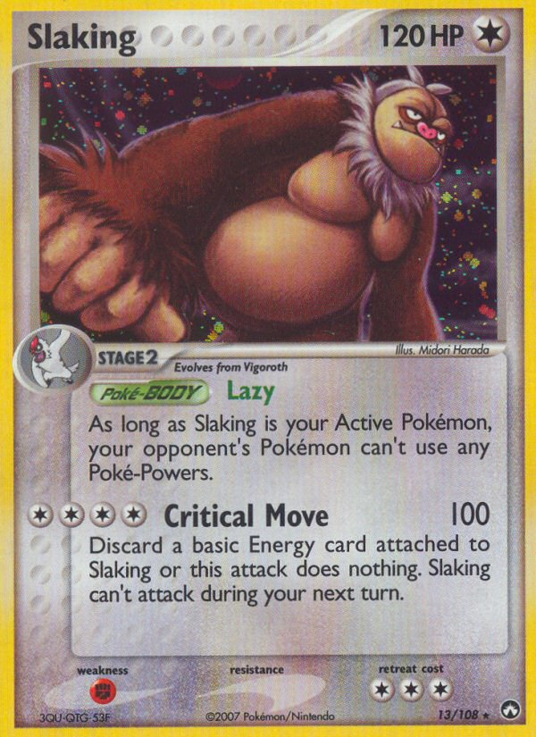 Slaking - Power Keepers (Holo Rare) [PK-13]