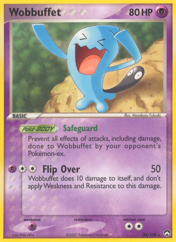 Wobbuffet - Power Keepers (Rare) [PK-24]