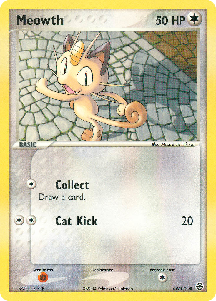 Meowth - FireRed & LeafGreen (Common) [RG-69]