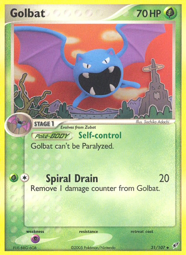 Golbat - Deoxys (Uncommon) #31/107