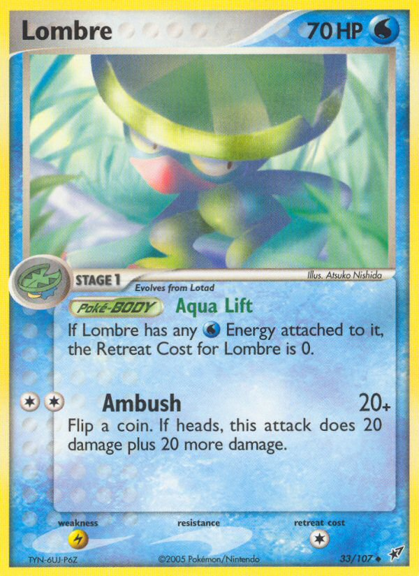 Lombre - Deoxys (Uncommon) [DX-33]