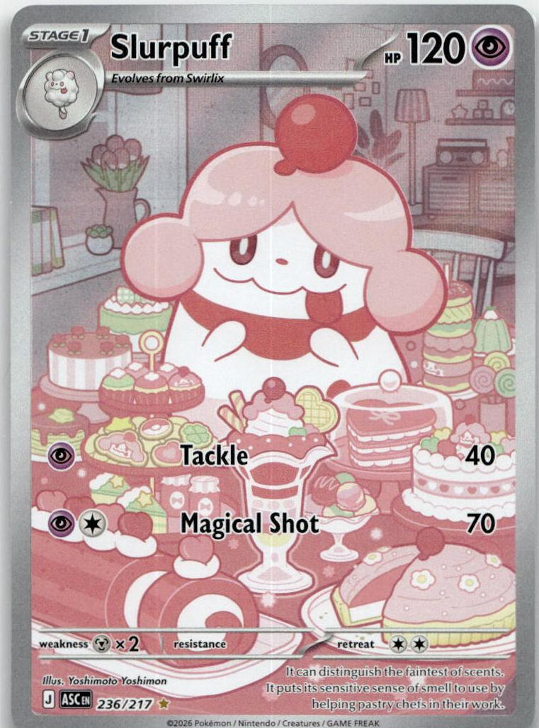 Slurpuff - Ascended Heroes (Illustration Rare) [ASC-236] English / Near Mint / Normal