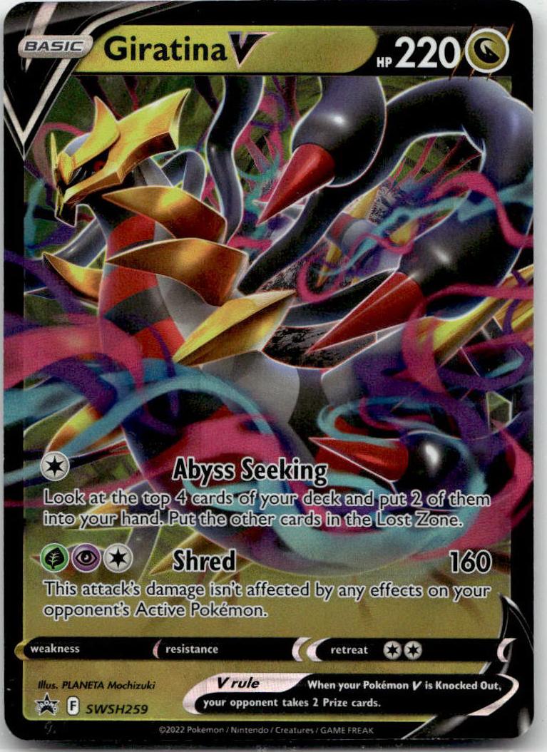 Giratina V - SWSH Black Star Promos (Promo) [PR-SW-SWSH259] English / Near Mint / Normal