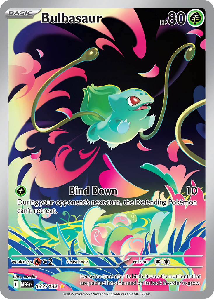 Bulbasaur - Mega Evolution (Illustration Rare) #133/132