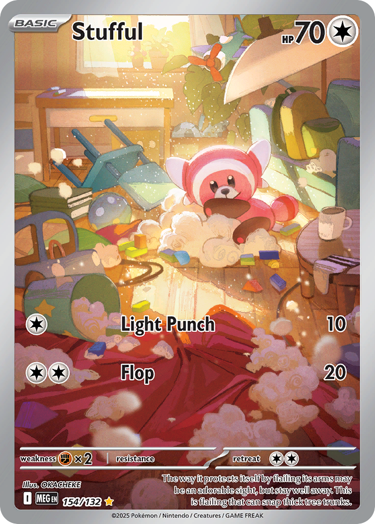 Stufful - Mega Evolution (Illustration Rare) #154/132