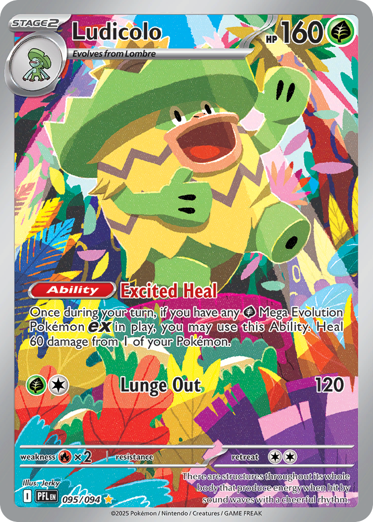 Ludicolo - Phantasmal Flames (Illustration Rare) [PFL-95]