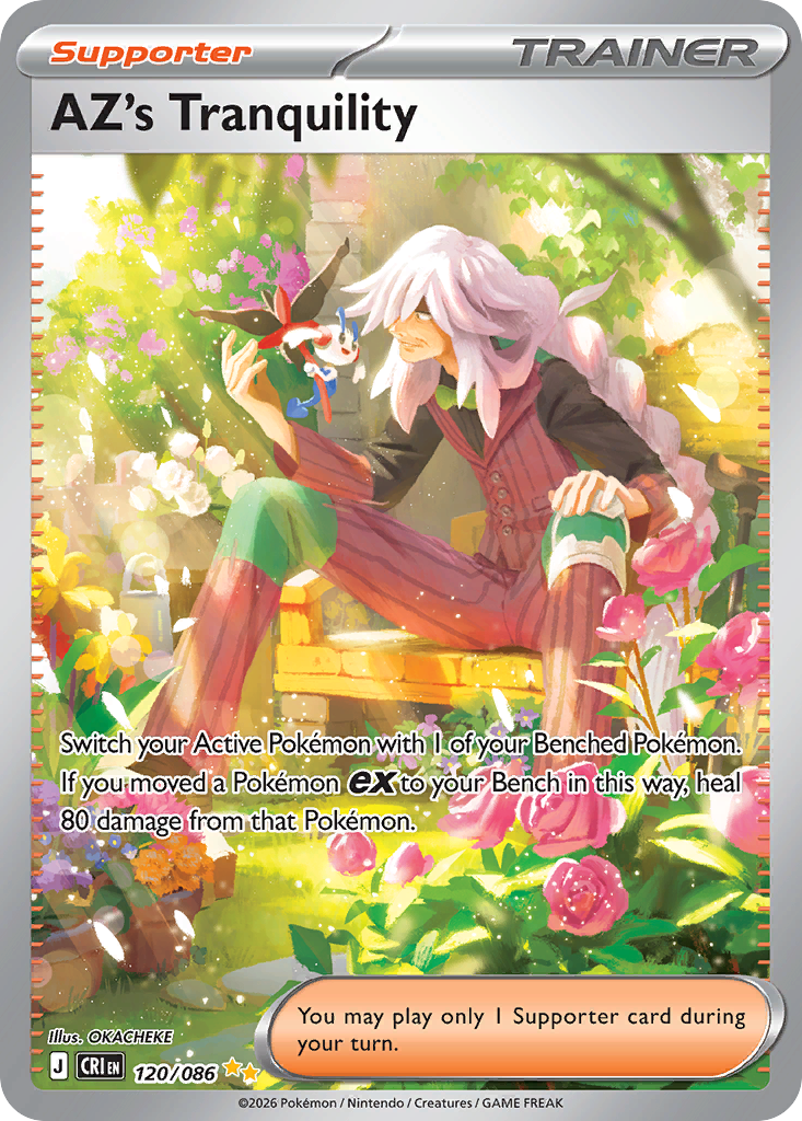 AZ's Tranquility - Chaos Rising (Special Illustration Rare) #120/86