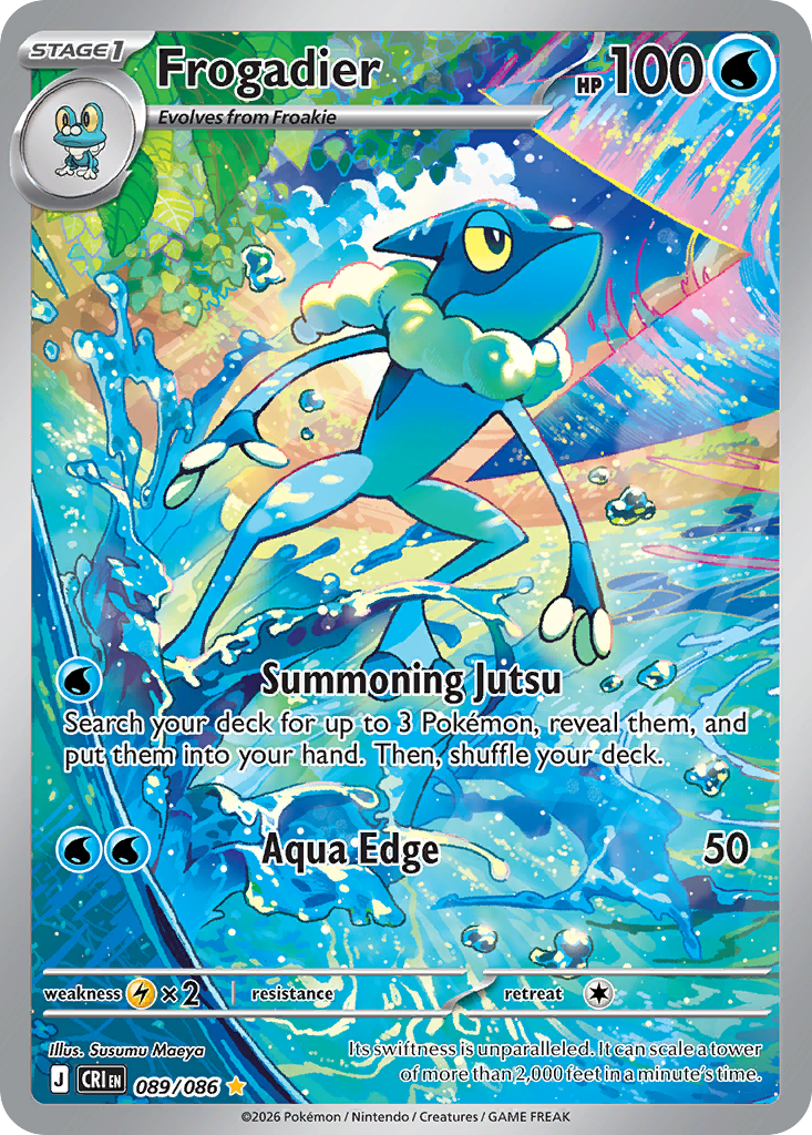 Frogadier - Chaos Rising (Illustration Rare) [CRI-89]