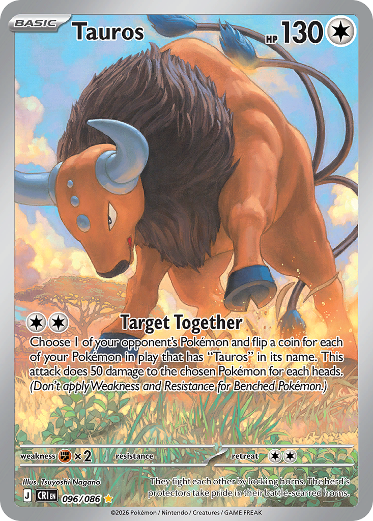 Tauros - Chaos Rising (Illustration Rare) [CRI-96]
