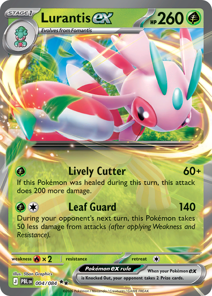 Lurantis ex - Pitch Black (Double Rare) [PBL-4]