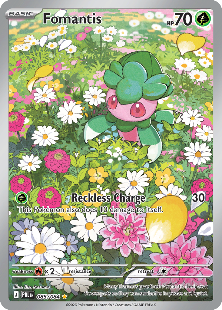 Fomantis - Pitch Black (Illustration Rare) [PBL-85]