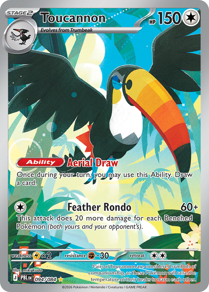 Toucannon - Pitch Black (Illustration Rare) [PBL-94]