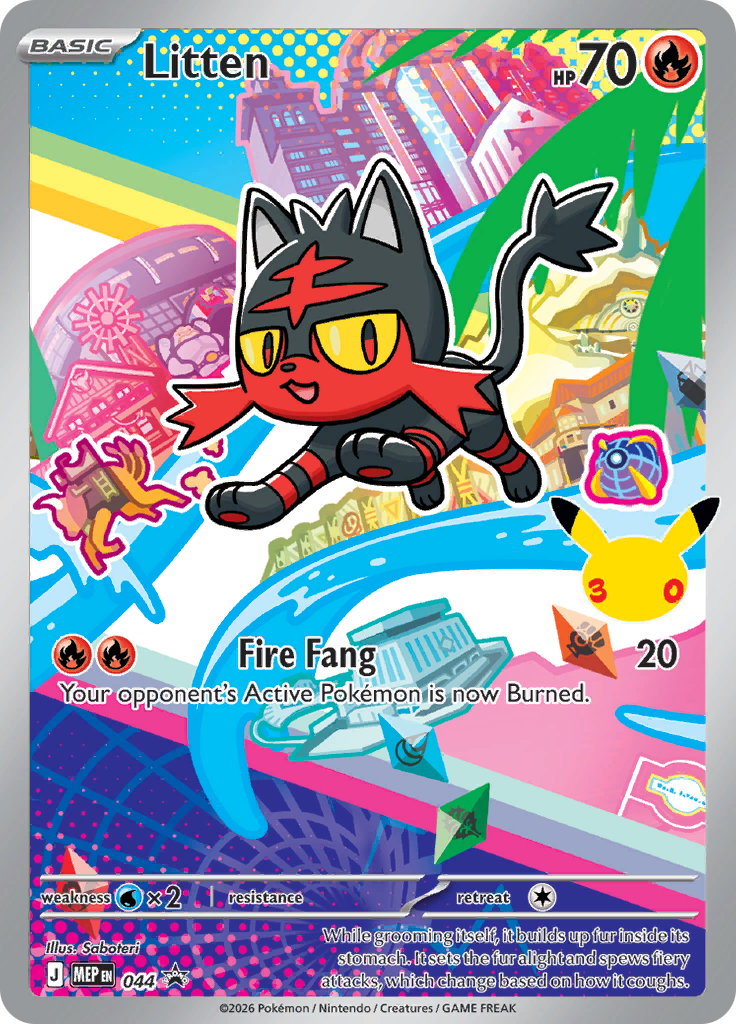 Litten - ME Black Star Promos (Promo) #44/37