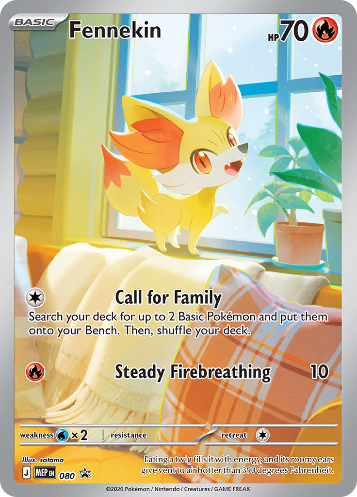 Fennekin - ME Black Star Promos (Promo) [MEP-80]