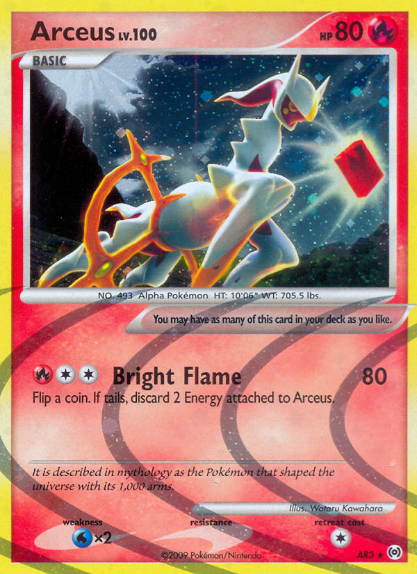 Arceus - Arceus (Rare) #AR3/99