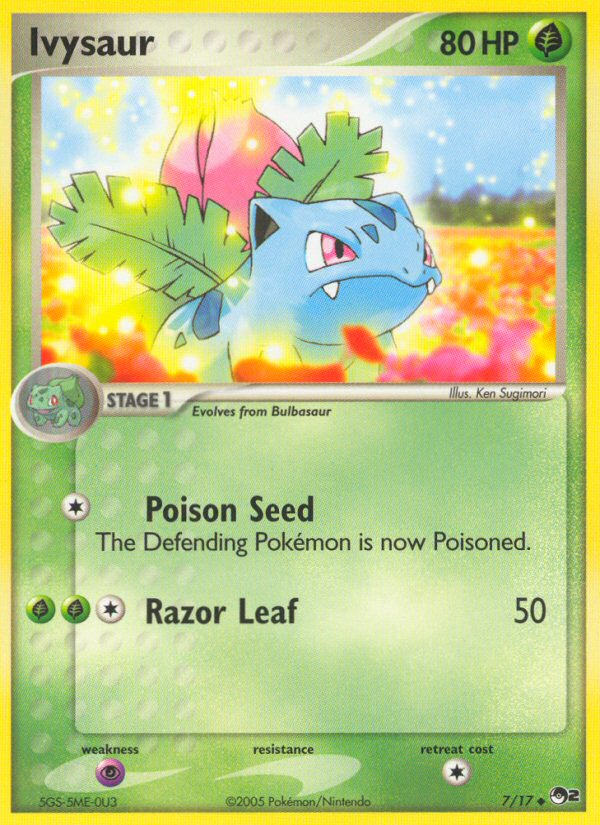 Ivysaur - POP Series 2 (Uncommon) [7]