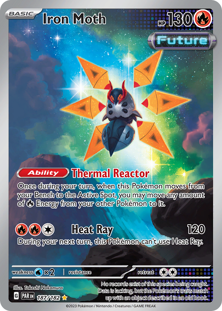 Iron Moth - Paradox Rift (Illustration Rare) #187/182