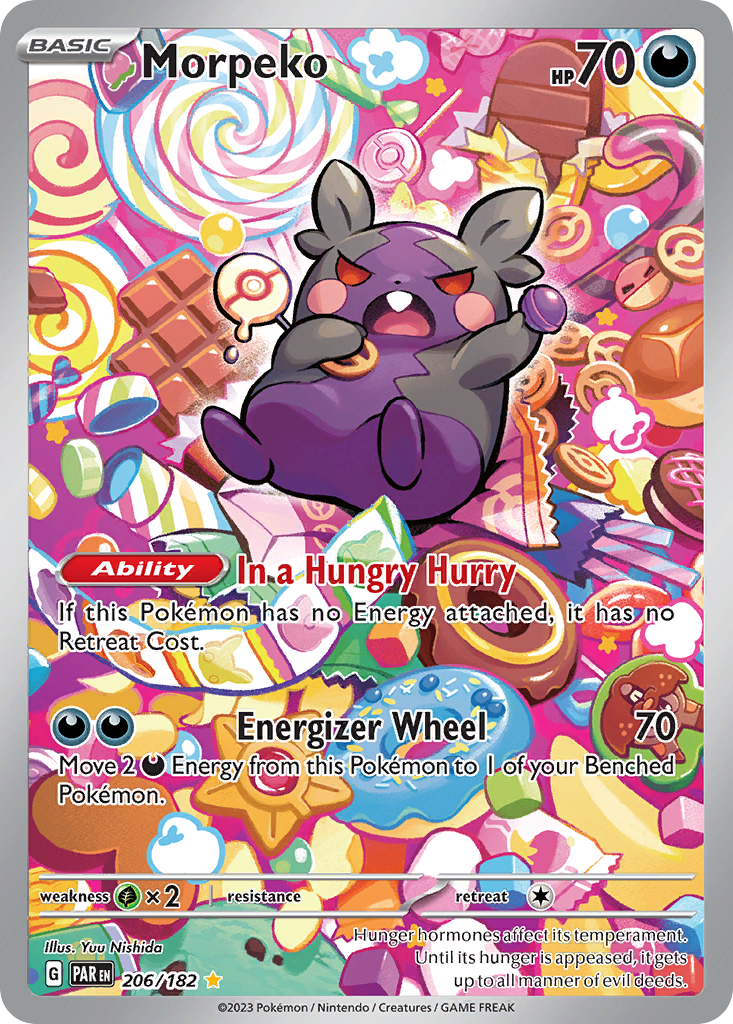Morpeko - Paradox Rift (Illustration Rare) [PAR-206]